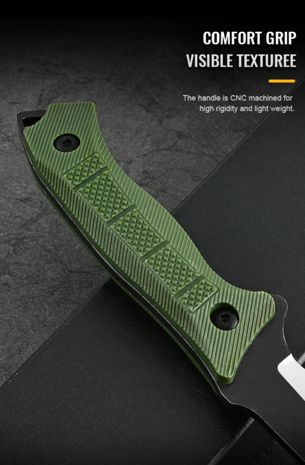PrepPro Recon – Tactical Fixed Blade Survival Knife