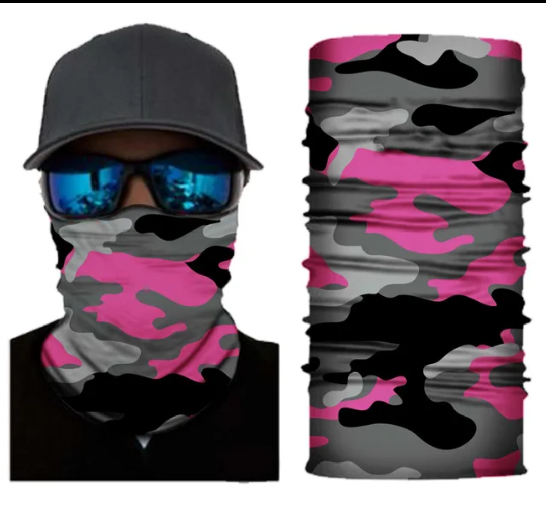 Tactical Camo Multi-Use Neck Gaiter