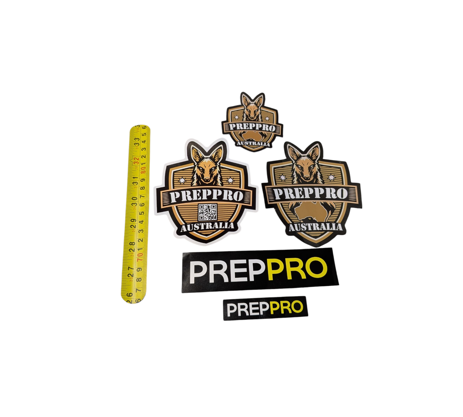 PrepPro Australia Sticker Pack – Rugged, Iconic, and Built to Stick!