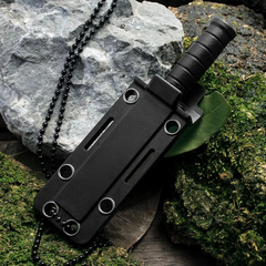 PrepPro Stubby Commando – Mini Survival Neck Knife - PrepPro Australia