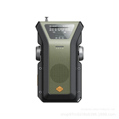 Solar Crank Radio – 4000mAh Power Bank & Emergency lighting - PrepPro Australia