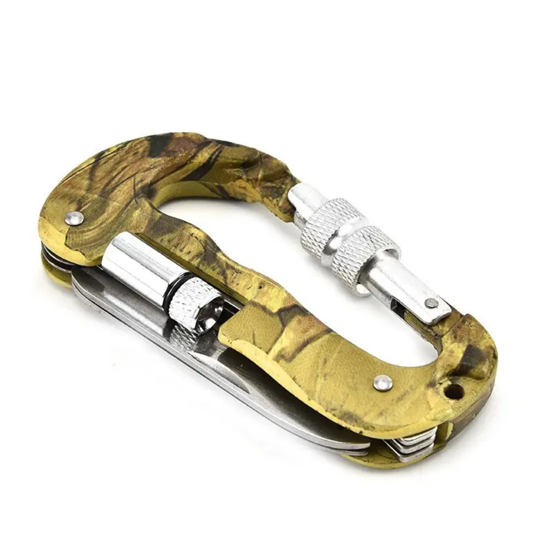 PrepPro Carabiner Multi-Tool – Rugged Utility in Your Pocket