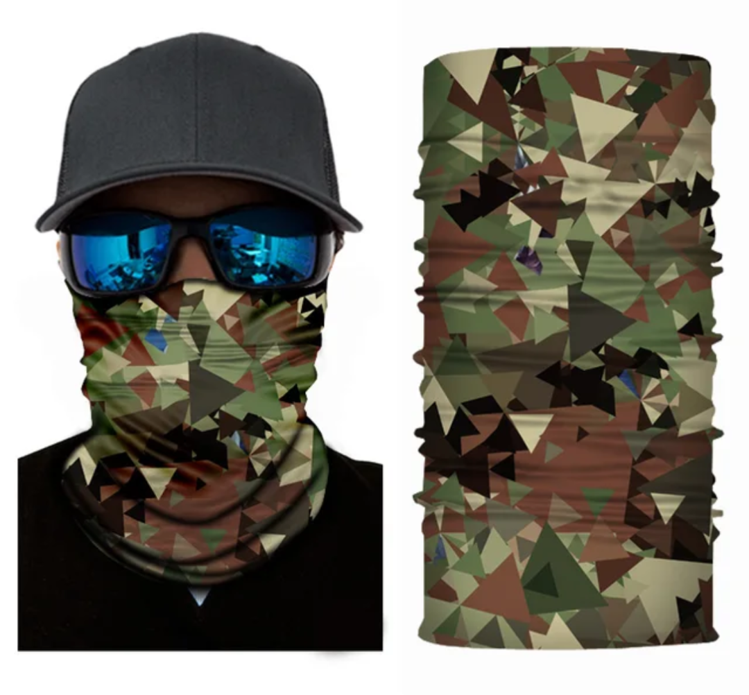 Tactical Camo Multi-Use Neck Gaiter
