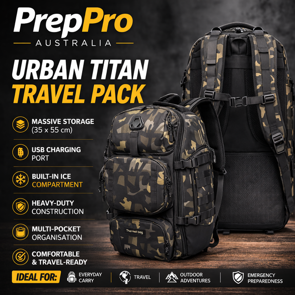 Urban Titan Travel Pack – Tech‑Ready & Cooler‑Compatible