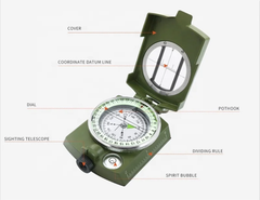 PrepPro Tactical Survival Compass – Professional Navigation Tool - PrepPro Australia