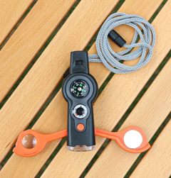 PrepPro 7-in-1 Survival Whistle – Light, Signal & Save - PrepPro Australia