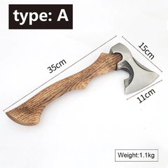 PrepPro Drakkar Forged Axe Premium Quality Manganese Steel - PrepPro Australia