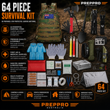 PrepPro Explorer 64-Piece Survival Kit