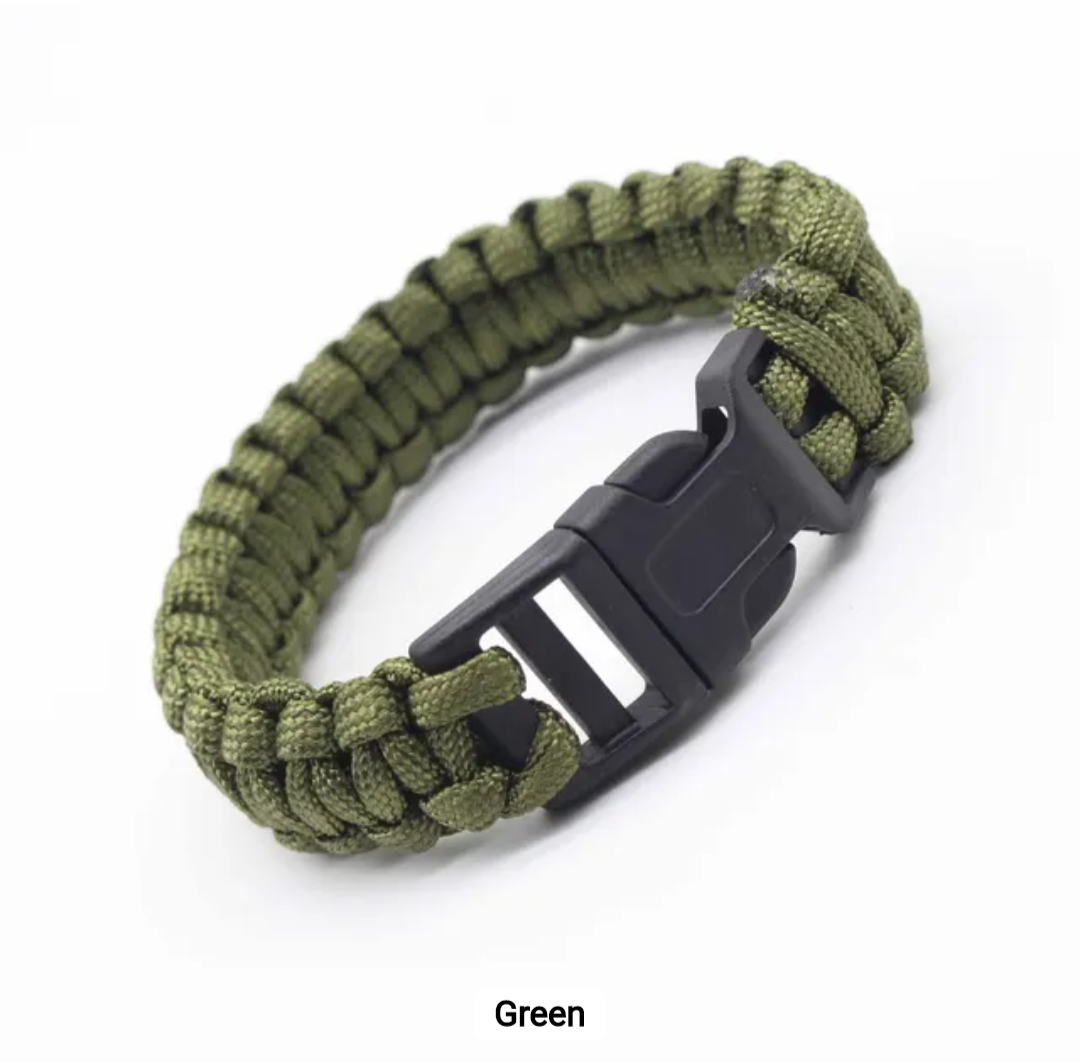 PrepPro Tactical Paracord Survival Bracelet