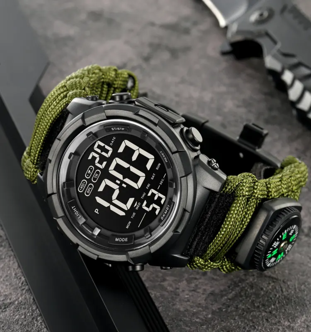 Tactical Paracord Survival Watch