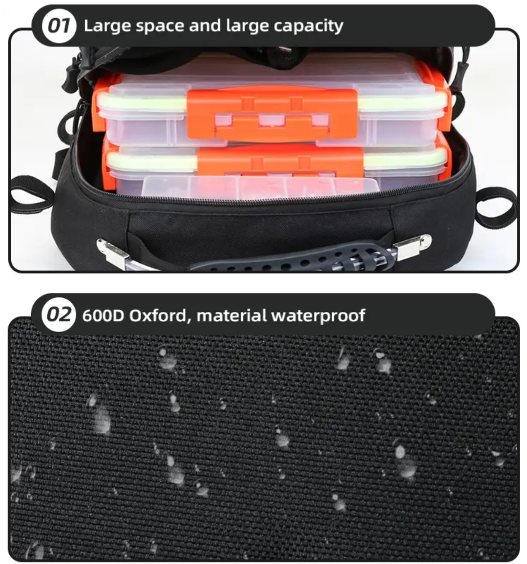PrepPro Tactical Fishing Backpack – Built for the Outdoors