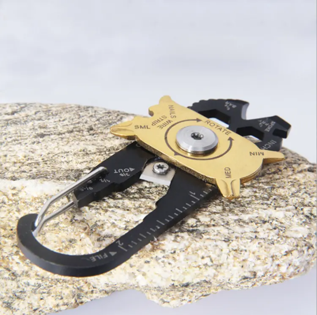 PrepPro 20-in-1 Tactical Carabiner Multi-Tool

Compact. Capable. Always Ready. - PrepPro Australia