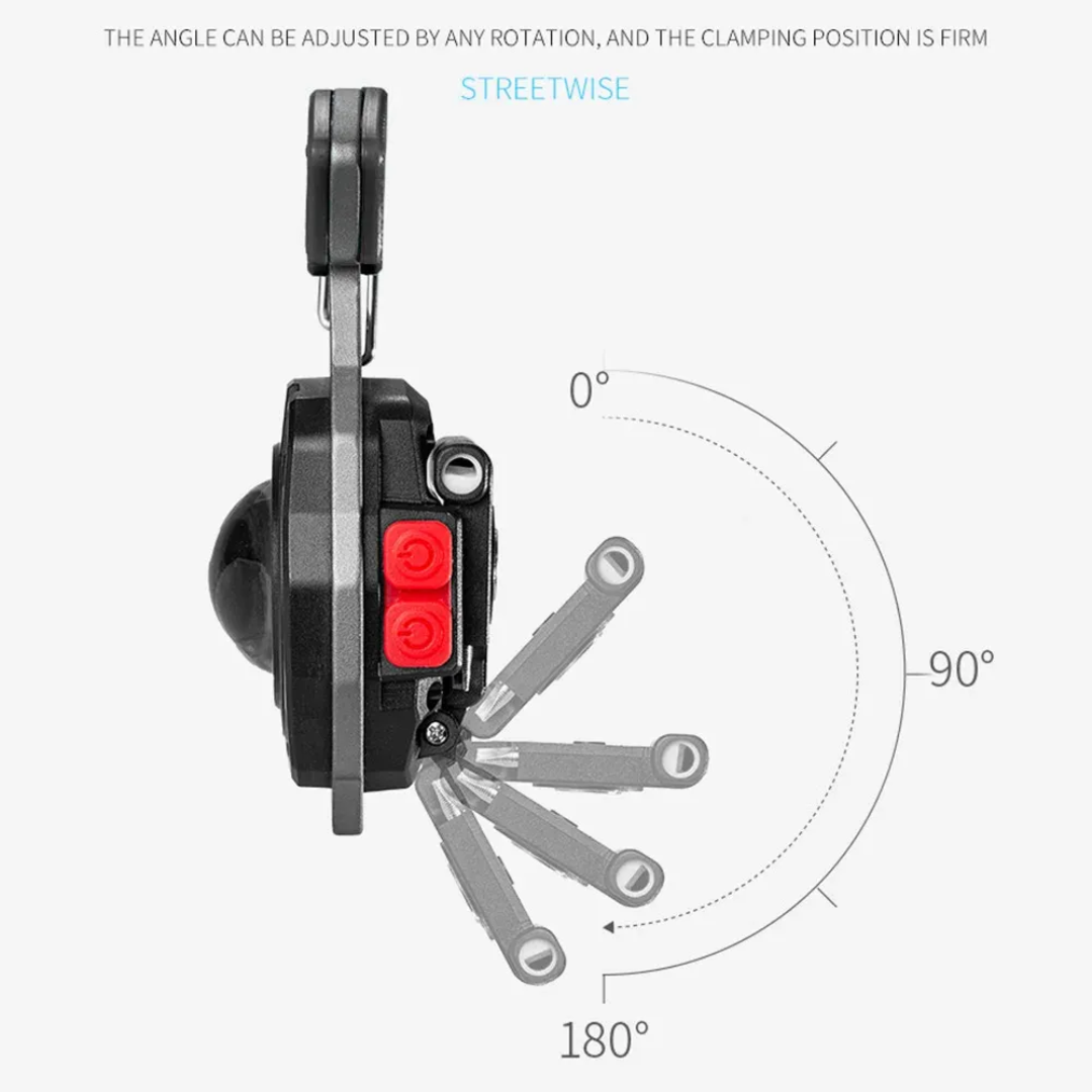 PrepPro 7-in-1 Survival Clip Light Tool