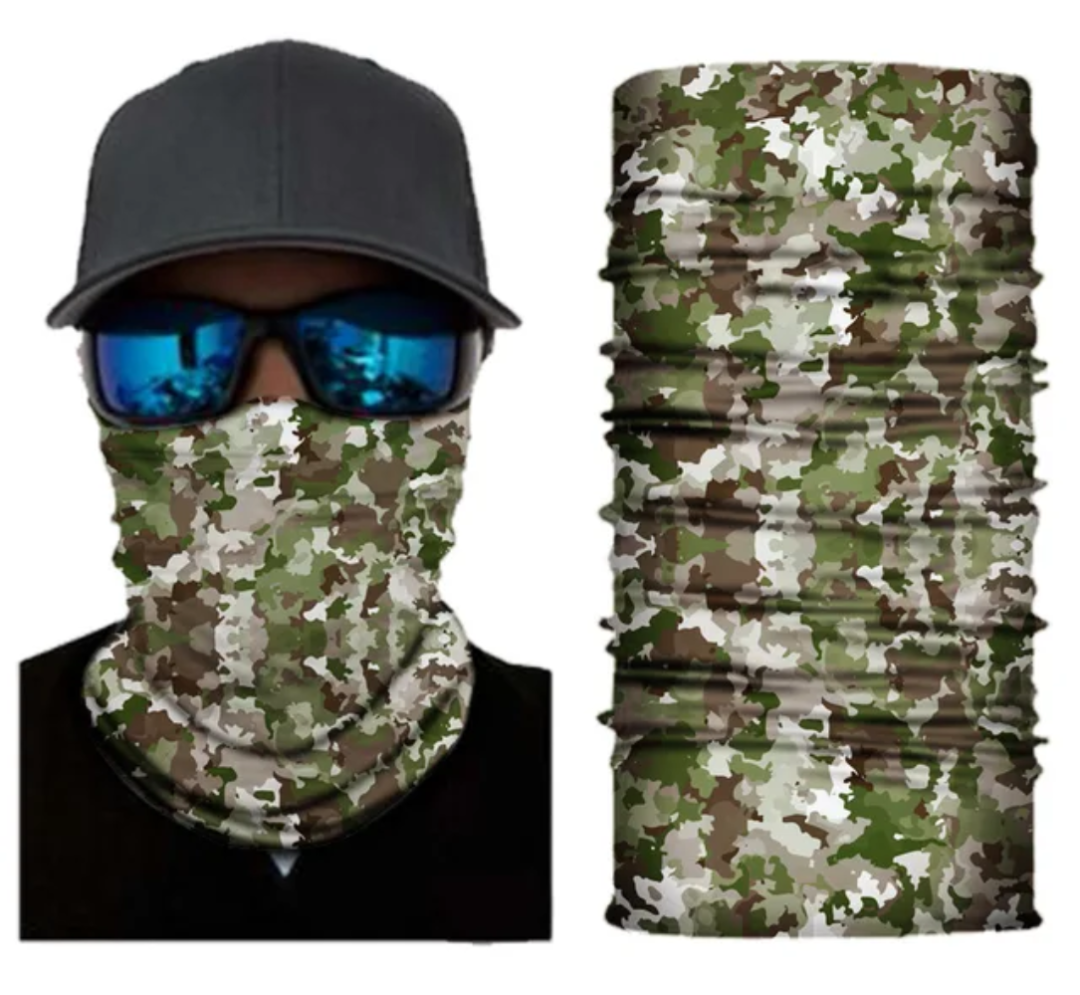 Tactical Camo Multi-Use Neck Gaiter