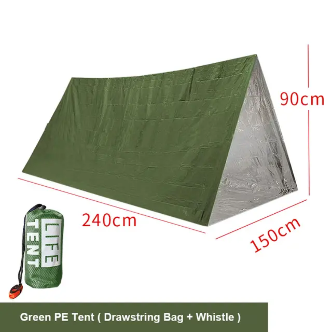 Emergency Survival Tent – Waterproof & Heat‑Retaining | PrepPro