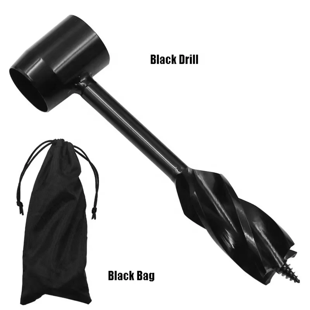 PrepPro Survival Hand Auger Drill – Bushcraft Wood Borer Tool - PrepPro Australia