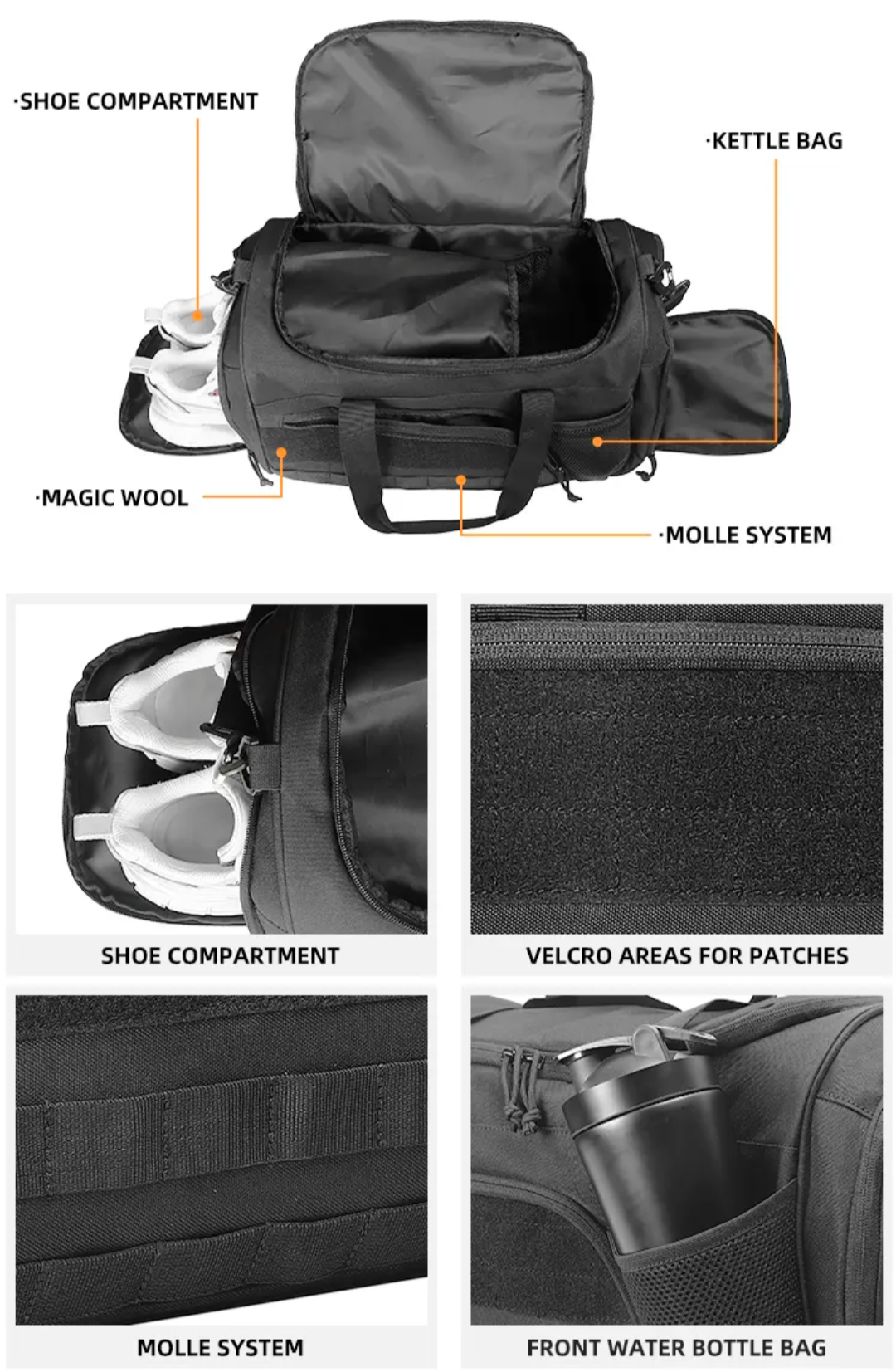 RepPro Tactical Duffle Bag (40L)
Built for the Field. Ready for Anything