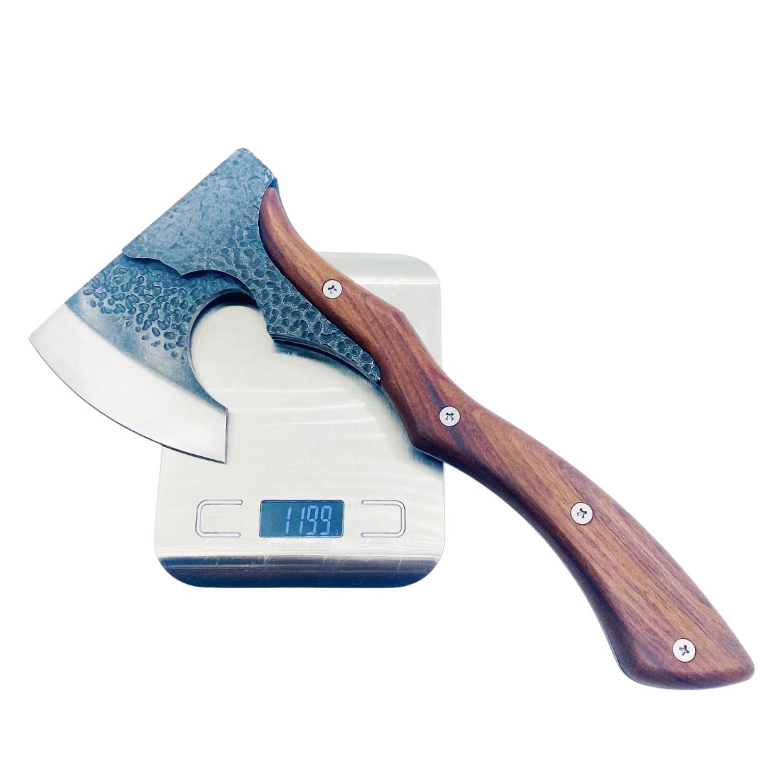 Forged Full-Tang Viking Axe – High Carbon Steel Outdoor Axe