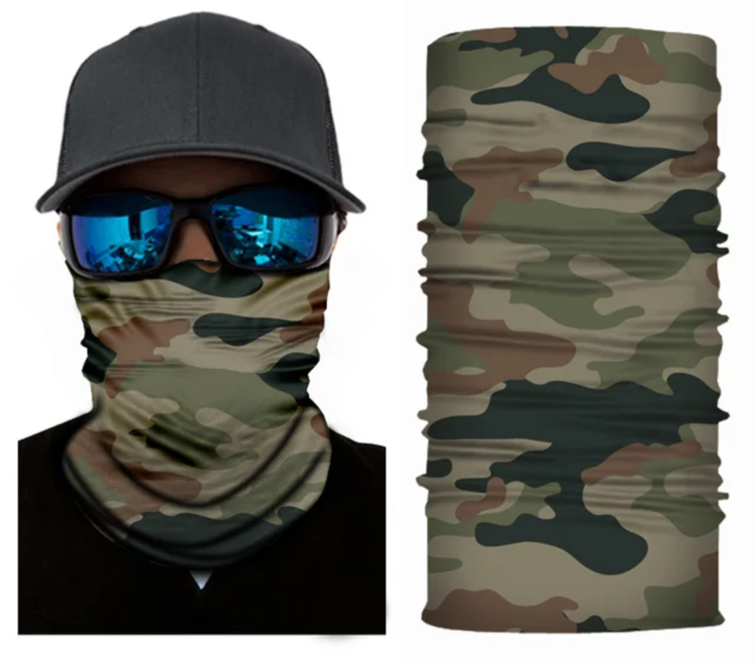 Tactical Camo Multi-Use Neck Gaiter