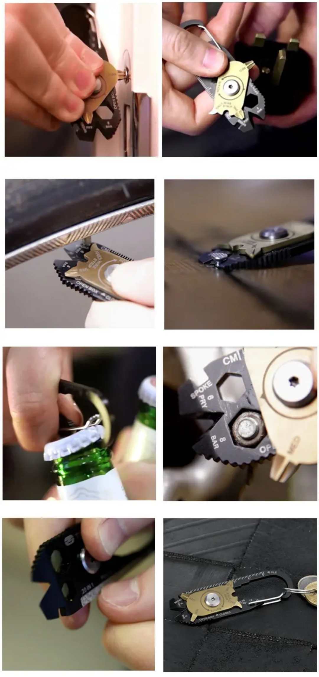 PrepPro 20-in-1 Tactical Carabiner Multi-Tool

Compact. Capable. Always Ready. - PrepPro Australia