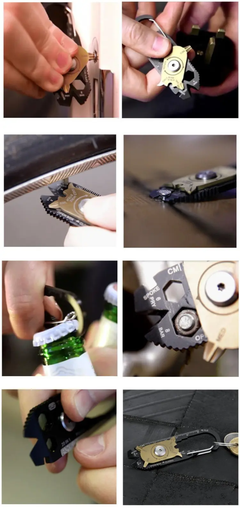 PrepPro 20-in-1 Tactical Carabiner Multi-Tool

Compact. Capable. Always Ready. - PrepPro Australia