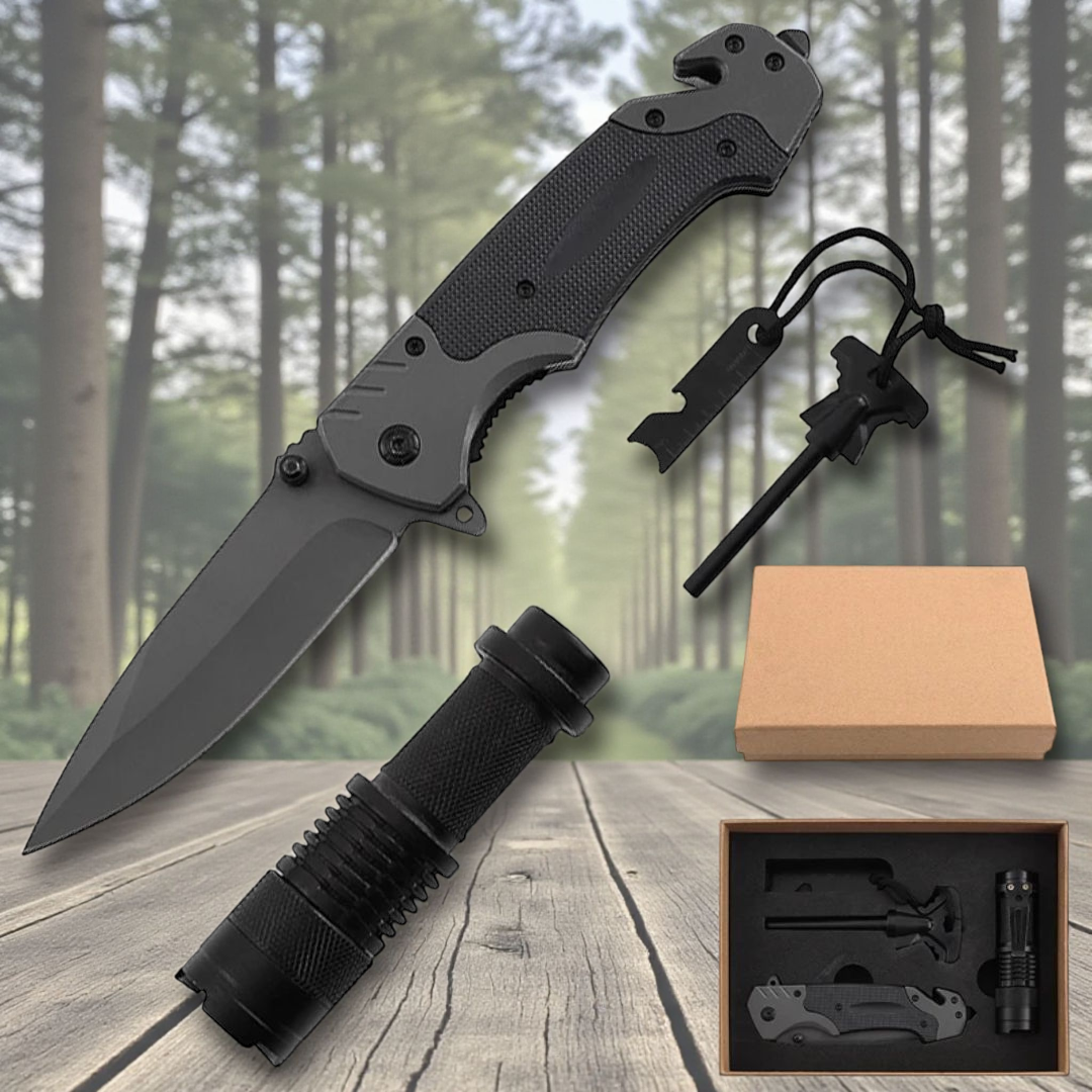 PrepPro Survival Basics 3-Piece Gift Set – Essential Readiness in One Kit