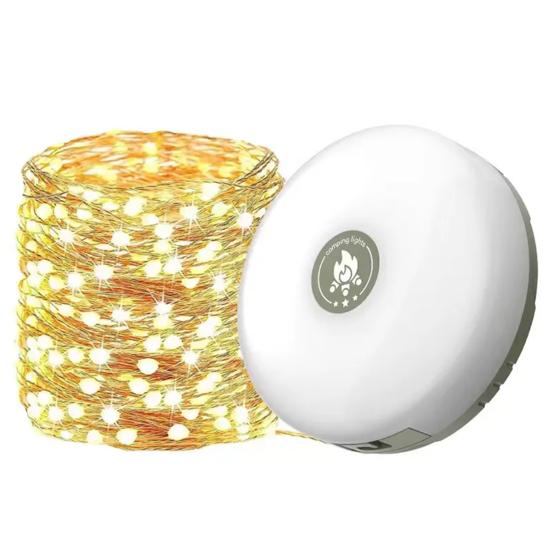PrepPro® Solar Camping Lantern + 10M Light Strip