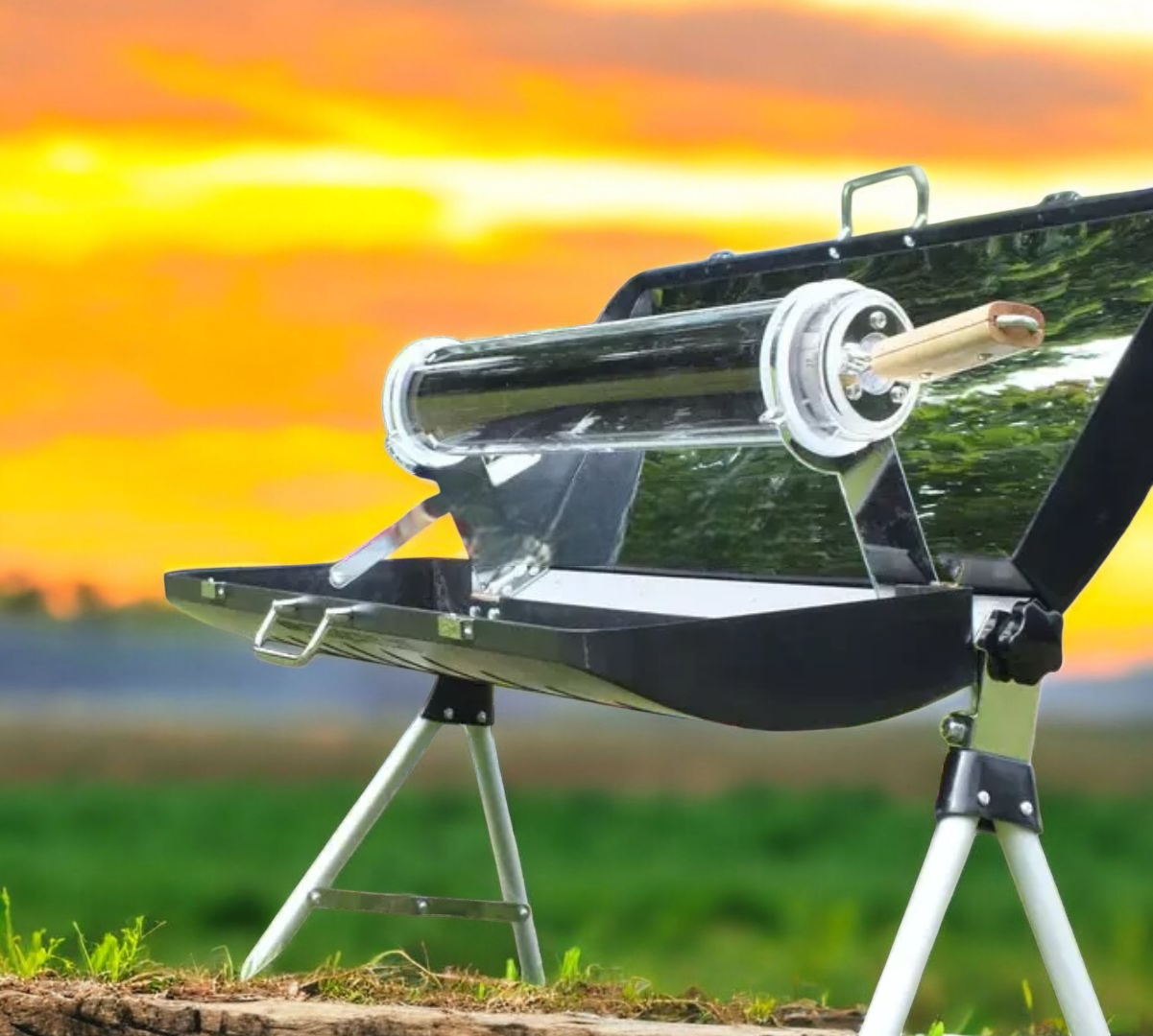 PrepPro Solar BBQ Grill – Cook With the Power of the Sun!