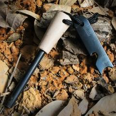 PrepPro Ultimate Fire Starter Kit – Ferro Rod, Jute Tinder, Scraper & Case - PrepPro Australia