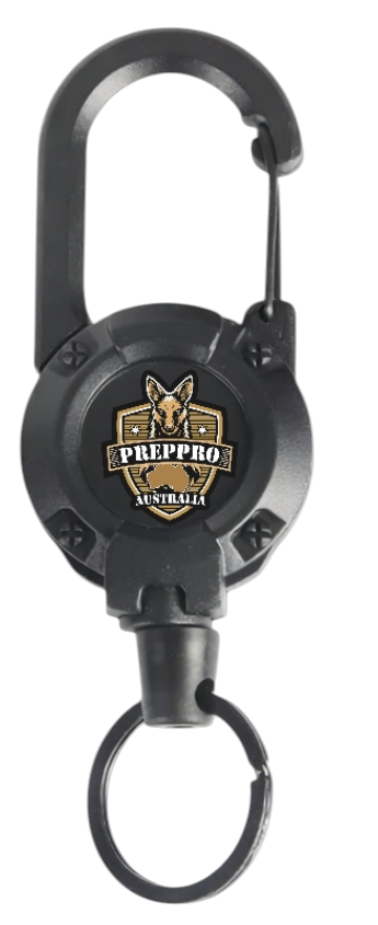 Retractable Carabiner Clip – Quick‑Lock Gear Holder | PrepPro