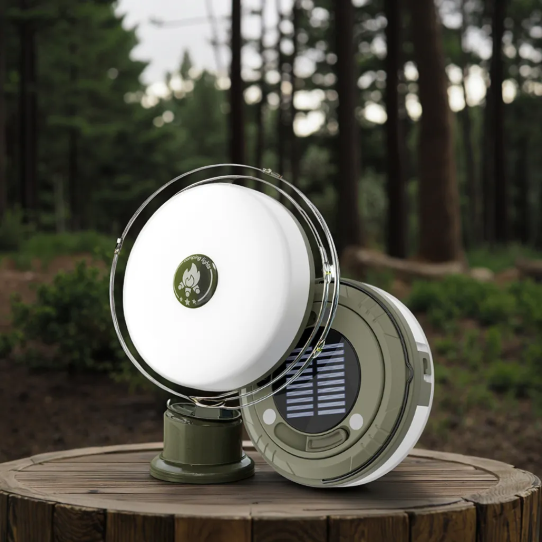 PrepPro® Solar Camping Lantern + 10M Light Strip