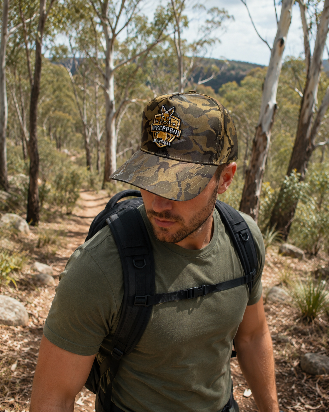 Camo Snapback Cap – Rugged Style & Comfortable Fit | PrepPro