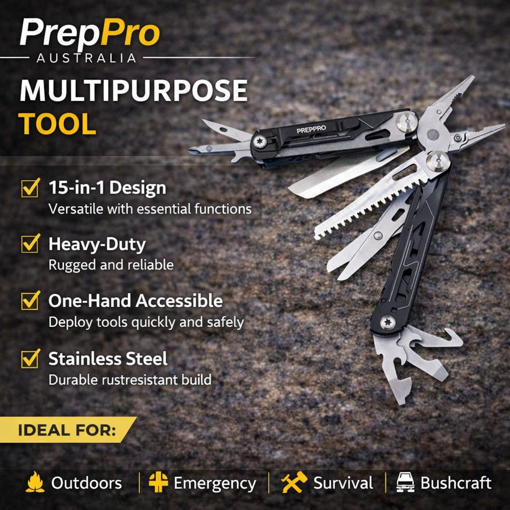 NOMAD Ultimate Multi‑Tool – Heavy‑Duty Outdoor Utility | PrepPro
