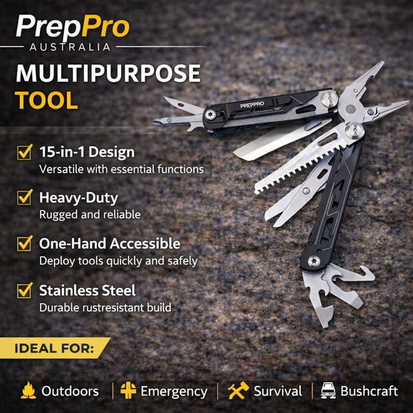 NOMAD Ultimate Multi‑Tool – Heavy‑Duty Outdoor Utility | PrepPro