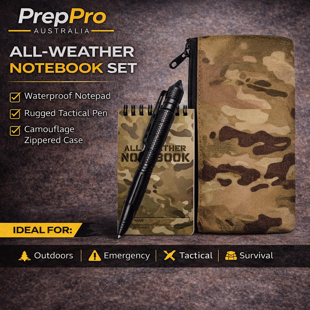 All‑Weather Notebook Kit – Write Anywhere in Any Conditions | PrepPro