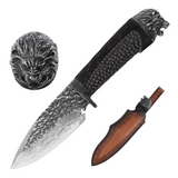 Wildling Series – Damascus Steel Survival Knife - PrepPro Australia