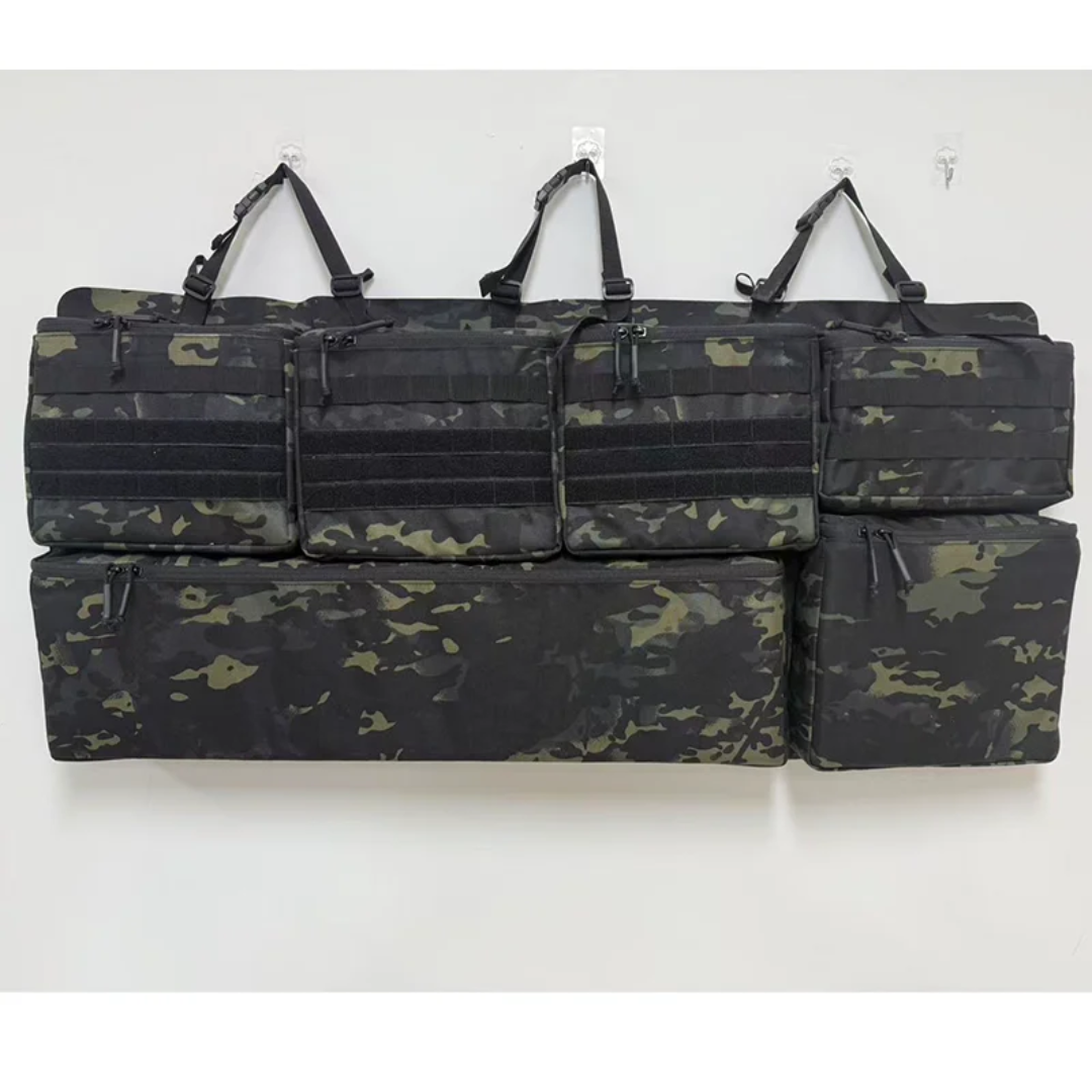 5-Piece Tactical Vehicle Storage Set – MOLLE Seat-Back, Headrest & Boot Organiser System