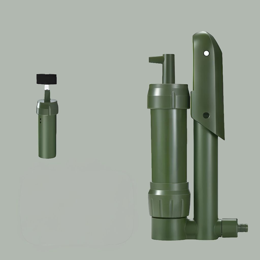 Mini Portable Water Purification Hand Pump - PrepPro Australia