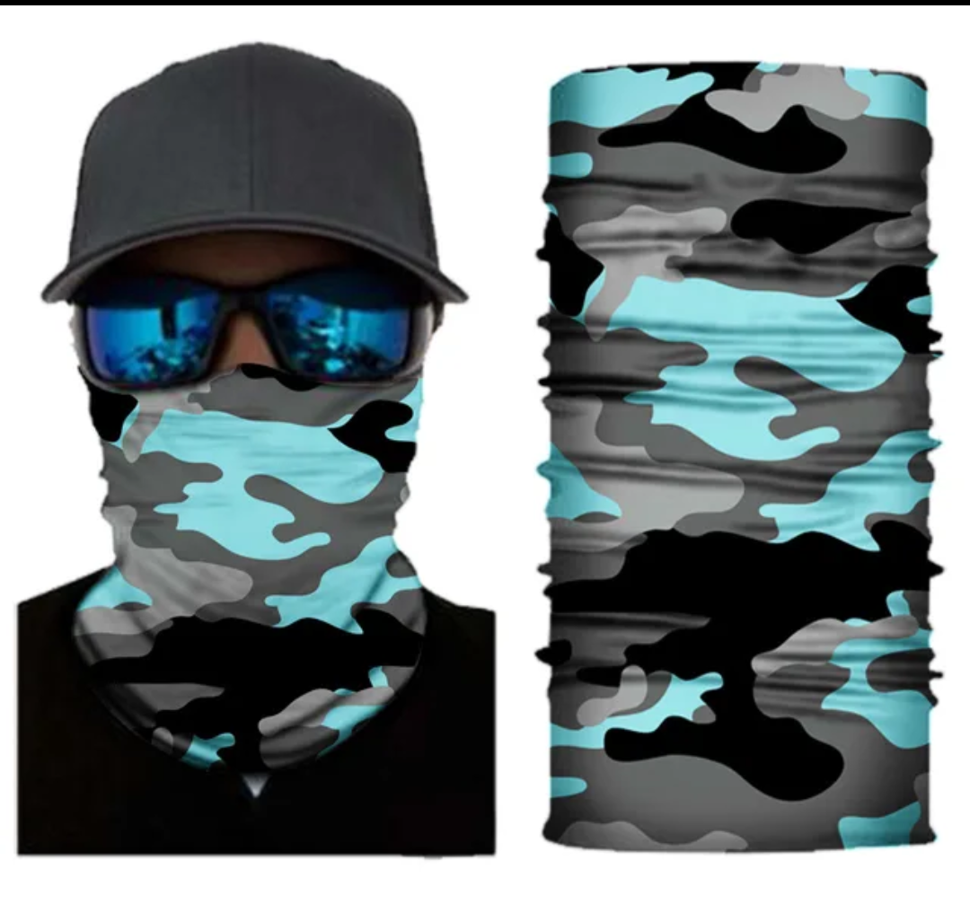 Tactical Camo Multi-Use Neck Gaiter