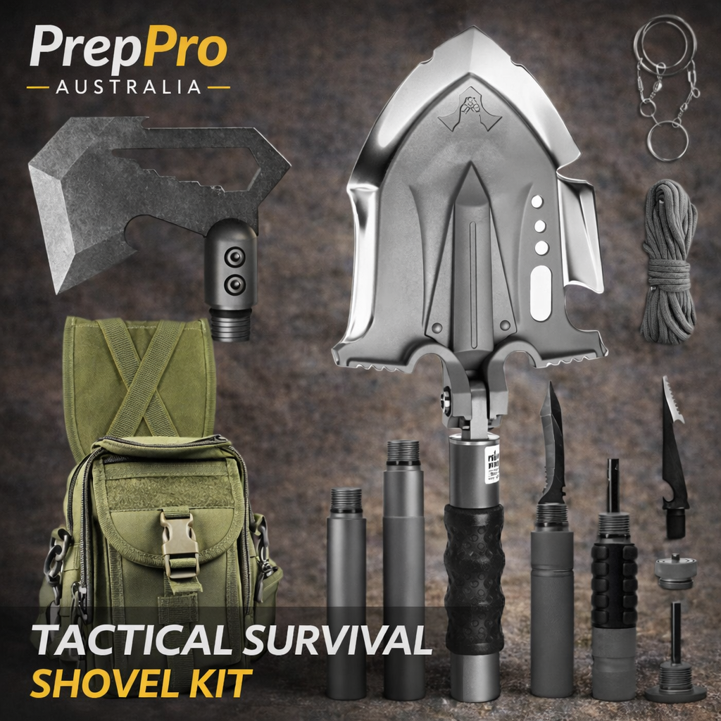ANNIHILATE Premium Multi-Function Tactical Shovel System