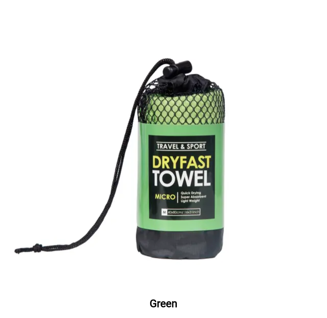 DryFast Microfiber Travel & Sport Towel – 40x80cm
