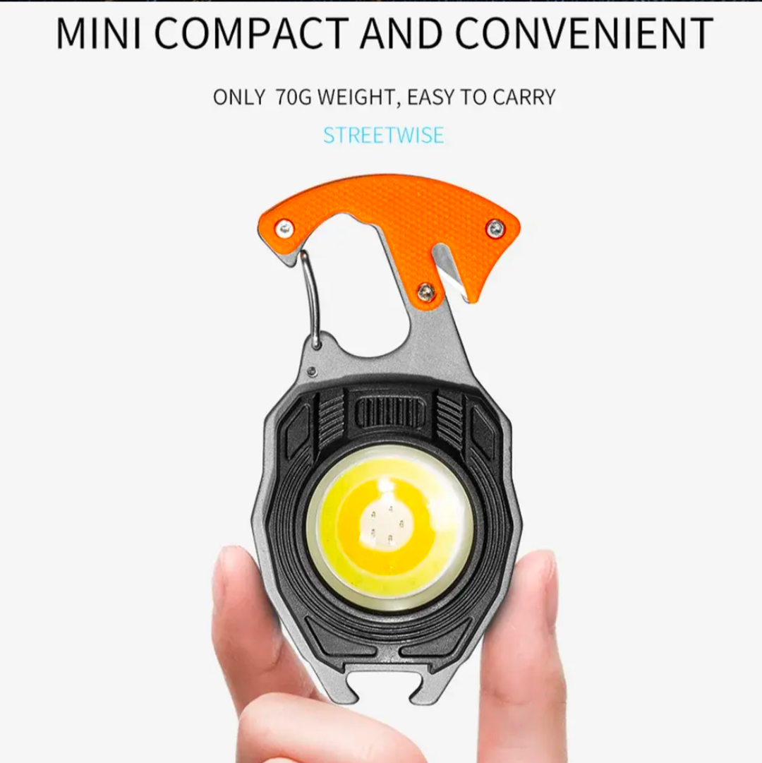 PrepPro 7-in-1 Survival Clip Light Tool