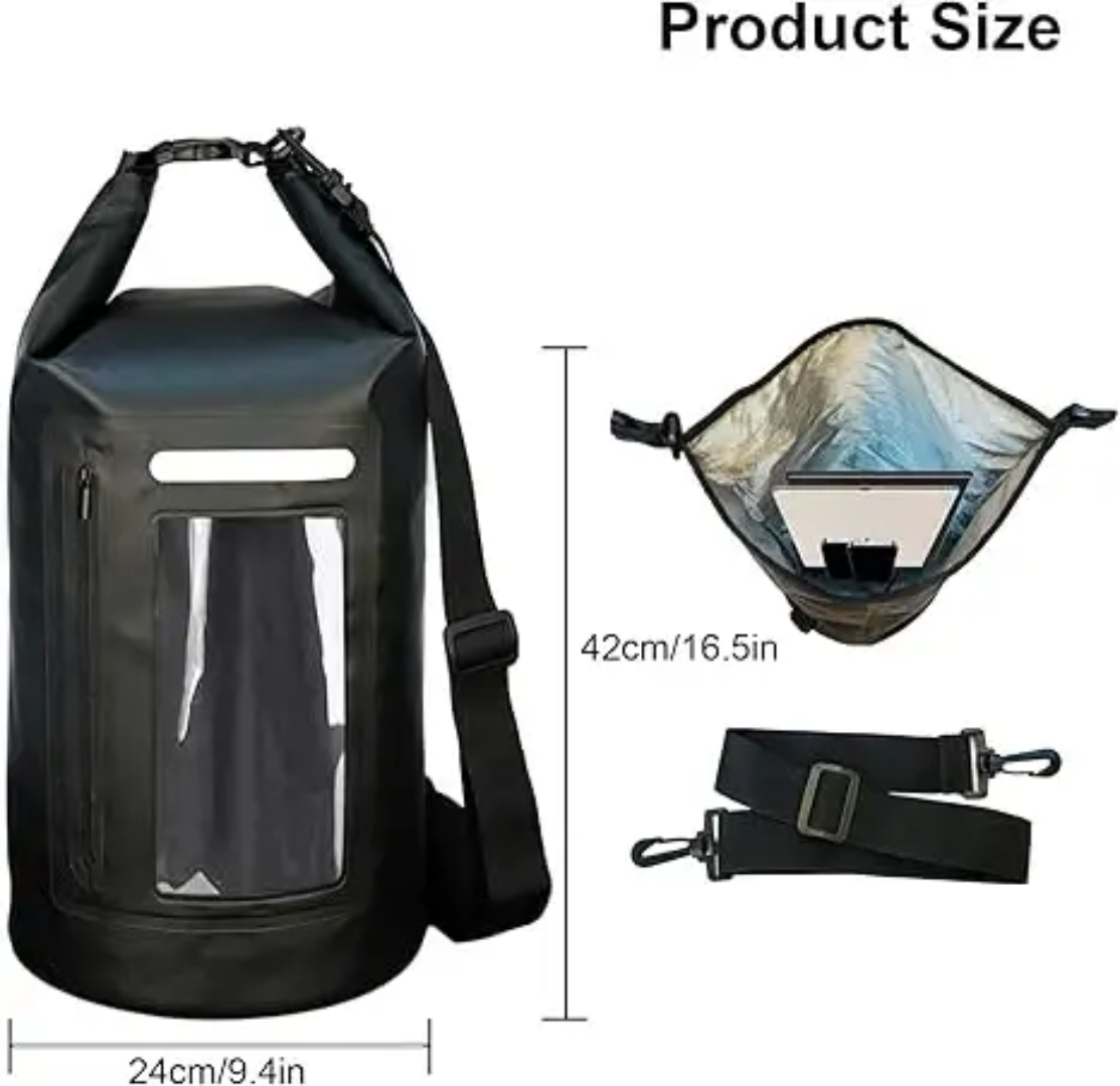 PrepPro 15L Faraday Shielded Dry Bag – Signal Blocking Meets Waterproof Toughness