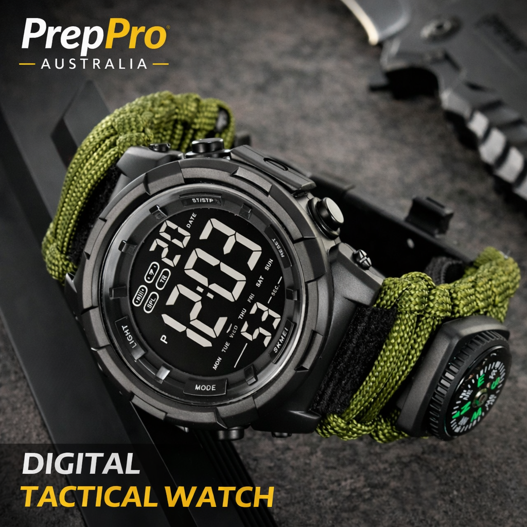 Tactical Paracord Survival Watch