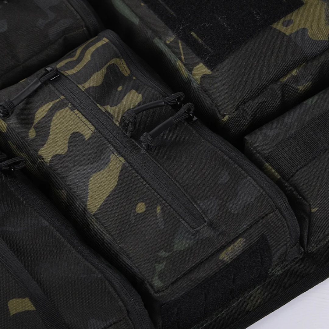5-Piece Tactical Vehicle Storage Set – MOLLE Seat-Back, Headrest & Boot Organiser System