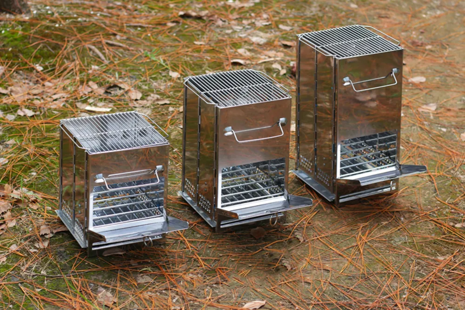 Folding Stainless Steel Wood Stove – Compact, Rugged & Multi-Fuel Compatible