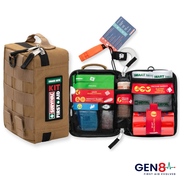 SURVIVAL Snake Bite KIT – Gen 8 | Tan